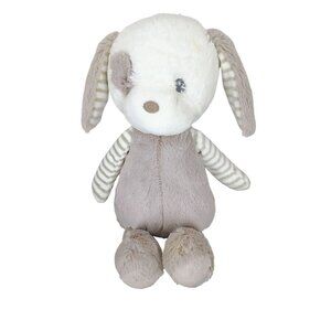 ebba Large Grayson Lil' Stripeez Playful Baby Stuffed Animal Gray 13"‎